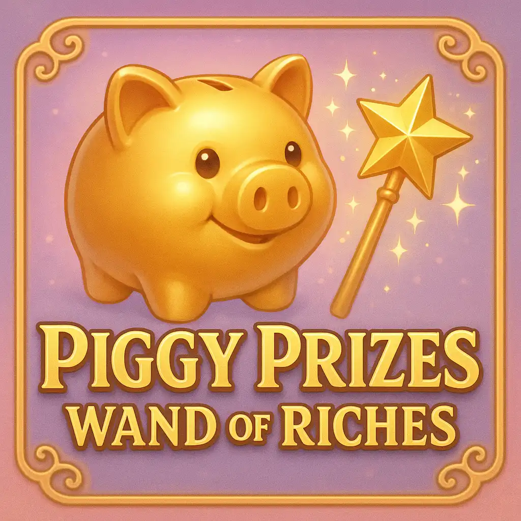 Στιγμιότυπο από το παιχνίδι Piggy Prizes Wand of Riches